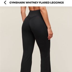 Gymshark Black Whitney Flared Pants